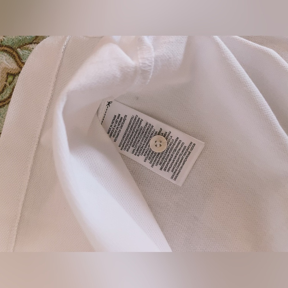 Ralph Lauren polo shirt for Men Custom Slim Fit  Cotton White XL‎ - Picture 2 of 11